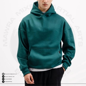 High Quality Heavyweight 100% Cotton <b>Fleece</b> Hoodie Custom Color Digital Print Applique Stonewashed Oversized Eco-Friendly Warm - Product Image 3