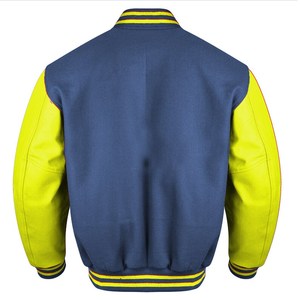 Chaqueta Varsity de Lana Personalizada para Hombre – Abrigo de Invierno de Alta Calidad, Cierre de Botones Impermeable, Ropa Casual de Calle - Product Image 2