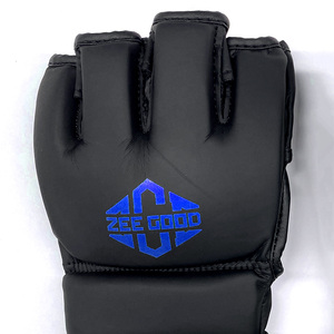 Guantes Profesionales de MMA para Entrenamiento de Combate - Cuero Sintético Antideslizante, Absorbente de Humedad y Duraderos - Product Image 6