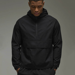 Veste coupe-vent à demi-zip pour homme, personnalisable avec logo, très demandée, en tissu softshell léger et résistant à l'eau. - Product Image 6