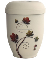 Urne commémorative décorative en aluminium blanc de style européen, personnalisable en gros, écologique, durable, petite, pour mariage