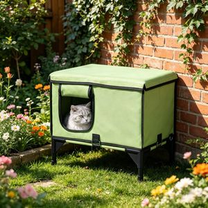 Casetta Classica Rettangolare per Animali Domestici di Piccola Taglia da Interno - Product Image 2