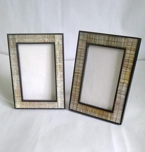 Exotic Buffalo Horn <b>Photo</b> <b>Frame</b> - Luxury Home Decor and Corporate Gift Item - Product Image 3