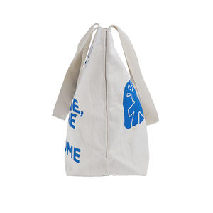 Bolso de Lona para Compras, Color Sólido, Cierre Abierto, para Todas las Temporadas - Product Image 2
