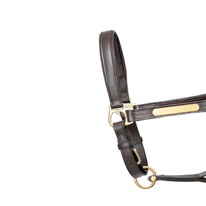 Cabestro Ecuestre Personalizado con Logotipo, Cómodo, de Cuero Genuino, con Cuerda, de Cintura Alta para Carreras de Caballos, con Empaque Personalizado - Product Image 2