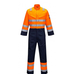 Safety Wear for <b>Construction</b> Labour Custom Fireproof <b>Overall</b> Work Uniform - Product Image 1