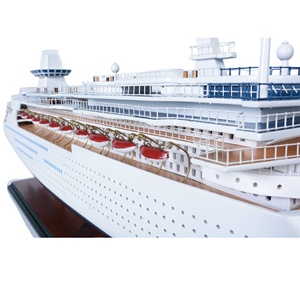 Modèle de bateau de croisière Majesty Seas - C038 - Modèle en bois fait main à l'échelle - Décoration nautique pour la maison - Cadeau pour collectionneur maritime - 76L x 15.2W x 31.8H cm - Product Image 5