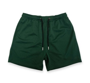 Shorts de basketball tendance pour homme été 2024, écologiques, style urbain, 100 % polyester, maille respirante, séchage rapide, entrejambe de 5 pouces - Product Image 1