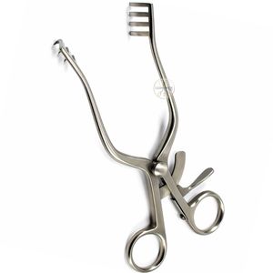 Retracteurs à crochet Weitlaner 13 cm 3x4 à pointes acérées pour chirurgie - Product Image 3