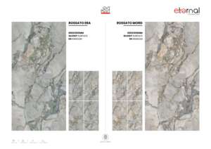 Elegantes Baldosas de Porcelana Brillante de Primera Calidad, Tamaño 60x120cm 600x1200mm 24x48 Pulgadas - Product Image 3