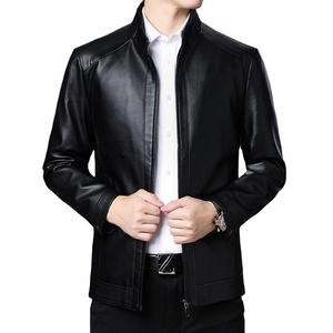 Chaqueta de Cuero Elegante para Hombre, Color Personalizado, Chaqueta de Cuero 100% para Hombre, Chaquetas de Cuero Ajustadas Personalizadas - Product Image 1
