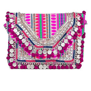 Handmade Made from Unique Vintage Clutch cum Sling Shoulder <b>Boho</b> Purse <b>Bag</b> for Women - Product Image 4