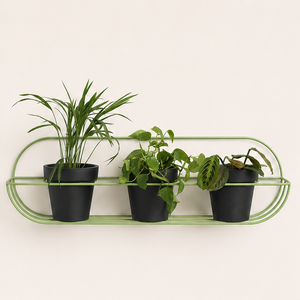 Estante de Metal Moderno y Minimalista para Macetas, Resistente a la Oxidación, con Recubrimiento en Polvo, Soporte Flotante para Plantas de Interior - Product Image 5