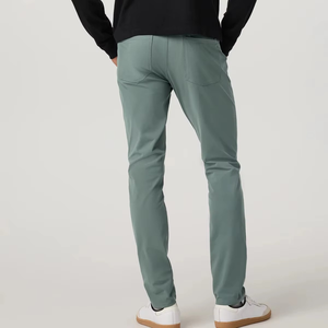 Wholesale Men's 5 Pockets Tapered Pants Stretch Mid Rise Quick Dry Lightweight Breathable Casual Outdoor Outdoor - Product Image 5