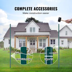 Confezione da 10 Pali Metallici a U Robusti da 1,8 Metri, Pali in Acciaio Resistenti per Giardino, Cortile, Prato, Fattorie, Recinzioni, Tralicci e Cancelli - Product Image 5