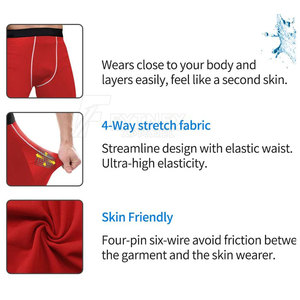 Performance Premium <b>Compression</b> <b>Tights</b> Elastic Waist Lightweight Eco-Friendly Stretch Material Breathable Comfort Durable - Product Image 4