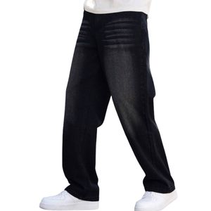 Jeans Unisex Ligeros de Pierna Recta Lavados, Transpirables, de Secado Rápido, en Mezclilla Azul Oscuro, Pantalones Casuales para Venta al Por Mayor - Product Image 6