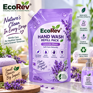 EcoRev ECO36 Sac personnalisé en plastique réutilisable avec bec verseur pour lessive liquide et en poudre - Product Image 3