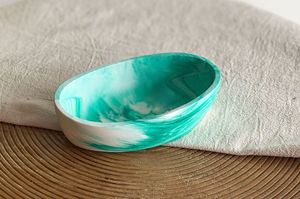 Best Selling Handmade Epoxy Resin Bowl Decorative <b>Storage</b> Bowl for Home <b>Table</b> Decor Available at Excellent Price - Product Image 2