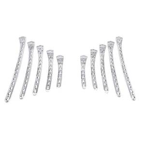 Placa de Fibula Distal Lateral Reutilizable con Bloqueo para Veterinaria, Implante Ortopédico de Titanio de 35mm, Juego de 10 para Perros (Izquierda y Derecha) GUJJAR SURGICAL - Product Image 2