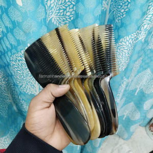Premium Handcrafted Horn <b>Comb</b> <b>Wide</b> Tooth Hair Detangling <b>Comb</b> for Healthy Hair Care at Wholesale Price - Product Image 4
