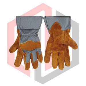 ถุงมือช่างริเกอร์เสริมแรง ฝ่ามือหนัง กันลื่น ป้องกันไฟฟ้าสถิต ทนไฟ ระบายอากาศได้ดี สำหรับงานริเกอร์เพื่อความปลอดภัย - Product Image 5