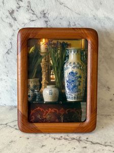 Modern Decorative Epoxy Resin River Wooden Picture <b>Frame</b> Custom Handmade Solid Wood Photo <b>Frame</b> for Living Room Office Desktop - Product Image 2