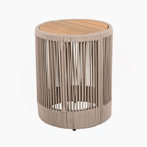 Decorative Rope End <b>Table</b> For <b>Sofa</b> <b>Side</b> Bedroom Nightstand Balcony Lounge And Indoor Outdoor Use - Product Image 6