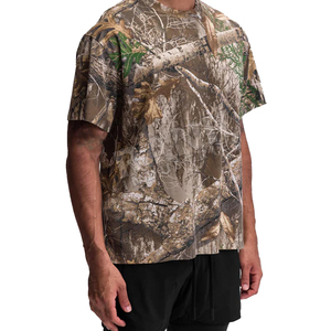 Camiseta de Caza para Exteriores de Nuevo Diseño, Fabricada Directamente, con Patrón Sólido, Impermeable, Transpirable, en Oferta, Camisetas de Caza de Algodón para Exteriores - Product Image 3