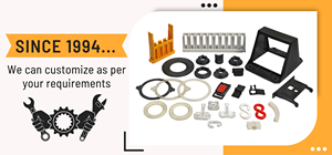 ชิ้นส่วน/ส่วนประกอบพลาสติก PP PE ABS คุณภาพดีเยี่ยม ทนทาน อเนกประสงค์ ผลิตตามสั่ง พร้อมบริการขึ้นรูปด้วยเครื่องจักร CNC จากผู้ผลิตในอินเดีย - Product Image 3