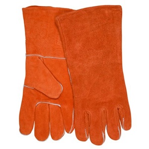 Vente en gros, conception personnalisée, bon prix, Protection industrielle en cuir, gants de soudage, gants de Protection - Product Image 1