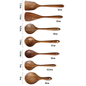 Modern Style Various Noodle <b>Ramen</b> Wooden <b>Spoons</b> Custom Logo Curved Wood Ladles Set Gold Plated Mirror Polish Long Handle - Product Image 4