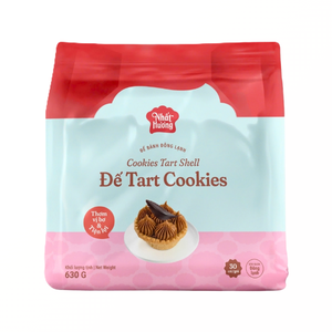 ทาร์ตเปลือกอบไม่สุก ฮาลาล คุณภาพสูง อร่อย หวานฉ่ำ ขายส่ง รับผลิตแบบ OEM/ODM ขนมหวานแช่แข็ง คุกกี้ทาร์ตเปลือกอบไม่สุก 630 กรัม สินค้าขายดี - Product Image 1