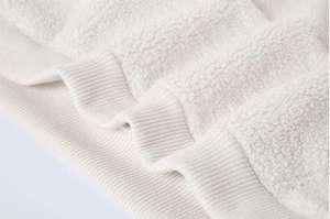 Sudadera con capucha y cremallera para hombre, estilo sherpa, con hombros caídos y corte holgado, servicio de pedidos al por mayor para minoristas independientes - Product Image 3
