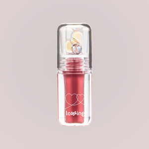 Tinte labial y para mejillas con efecto agua, Rouing Waterbly Glowing Tint Sandy Mood, tinte labial que cambia de color, tinte labial, brillo labial, tinte labial personalizado - Product Image 1