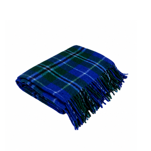 Manta de Lana Jacquard India de Lujo Suave, Diseño Tartán Ecológico para Invierno, Venta al por Mayor, Comprar Ahora - Product Image 1