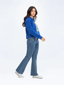 เสื้อฮู้ดปักลายแคนาดา สีฟ้าอ่อน ทรงปกติ ยูนิเซ็กส์ สปอร์ต ผ้าเฟรนช์เทอร์รี่ โพลีเอสเตอร์/คอตตอน แห้งเร็ว - Product Image 5