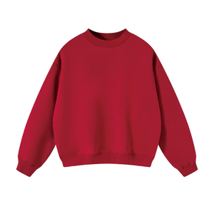 High Quality Crewneck Drop Shoulder Men's Blank <b>Sweatshirt</b> Unisex Custom Logo <b>Sweatshirt</b> <b>Embroidery</b> <b>Sweatshirts</b> for Men - Product Image 1