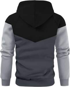 Conjuntos Deportivos de Otoño para Hombre, Estilo Hip Hop, 2 Piezas, Sudadera con Capucha y Pantalones Deportivos, Casuales, Lisos, para Correr, Cómodos, 100% Algodón, de Secado Rápido - Product Image 4