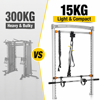 Barre de traction multifonctionnelle robuste pour porte, idéale pour petits espaces, brevetée, recherche de concessionnaires mondiaux