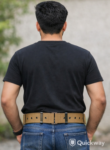 Durable webbing canvas utility <b>belt</b> adjustable tactical <b>belt</b> for outdoor, <b>work</b>, adventure, and everyday use. - Product Image 2