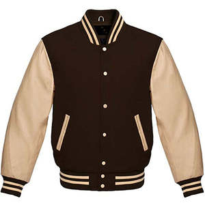 เสื้อแจ็คเก็ตเบสบอลแขนยาวปักโลโก้ตามสั่ง คุณภาพสูงสุด ดีไซน์เรียบง่าย สีแดง ผ้าซาตินโพลีเอสเตอร์ เสื้อแจ็คเก็ตวาร์ซิตี้ - Product Image 4