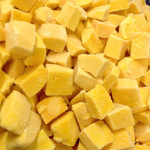 Mango Congelado en Porciones al Vacío para Uso Industrial, Pulpa Madurada al Sol con Conservación de Agua para Aplicaciones de Confitería, de Vietnam - Product Image 1