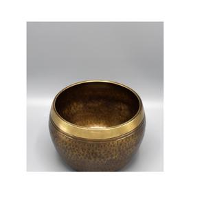 Bol chantant luxueux en laiton pour la décoration des temples, la méditation, la thérapie et une expérience sonore divine - Product Image 1