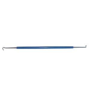 Crochet à ressort à pousser/tirer avec outils isolés bleus pour bijoux - Product Image 1
