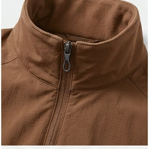 Chaqueta de senderismo impermeable de alto rendimiento, nueva moda, con cuello alto, logotipo personalizado, cortavientos, con cremallera completa, para hombre. - Product Image 4