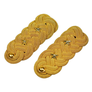 Épaulettes en fil de métal découpées au laser sur mesure à prix abordable, conçues pour la défense personnelle, faites à la main avec couleur et forme personnalisées - Product Image 2