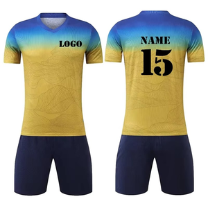 Diseña Tu Propia Camiseta de Fútbol, Tejido 100% Poliéster con Absorción de Humedad, 240 GSM, Conjuntos de Fútbol - Product Image 3