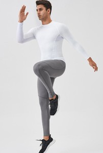 Leggings pour hommes, taille élastique, légers, de haute qualité, pour la salle de sport, résistants à l'eau, respirants, séchage rapide - Product Image 5