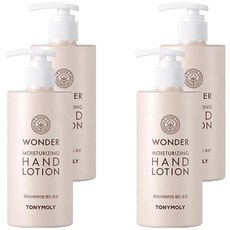 Lotion hydratante pour les mains Tony Moly Wonder 300ml, lot de 4, ingrédient acide hyaluronique pour peaux sèches, prix réduit - Product Image 1